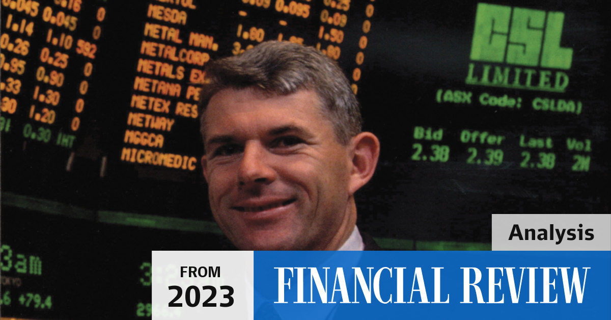 CSL share price How we tracked CSL’s path from government lab to